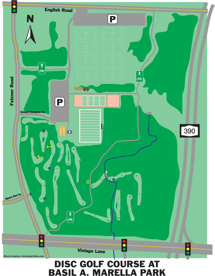 Basil Marella Park Professional Disc Golf Association