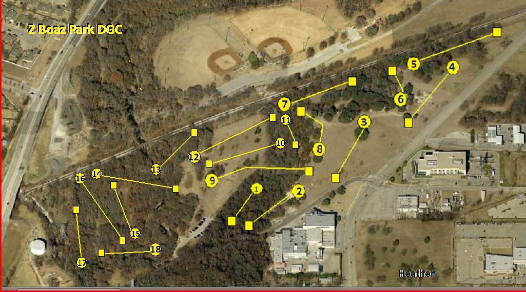 Z Boaz Park Professional Disc Golf Association