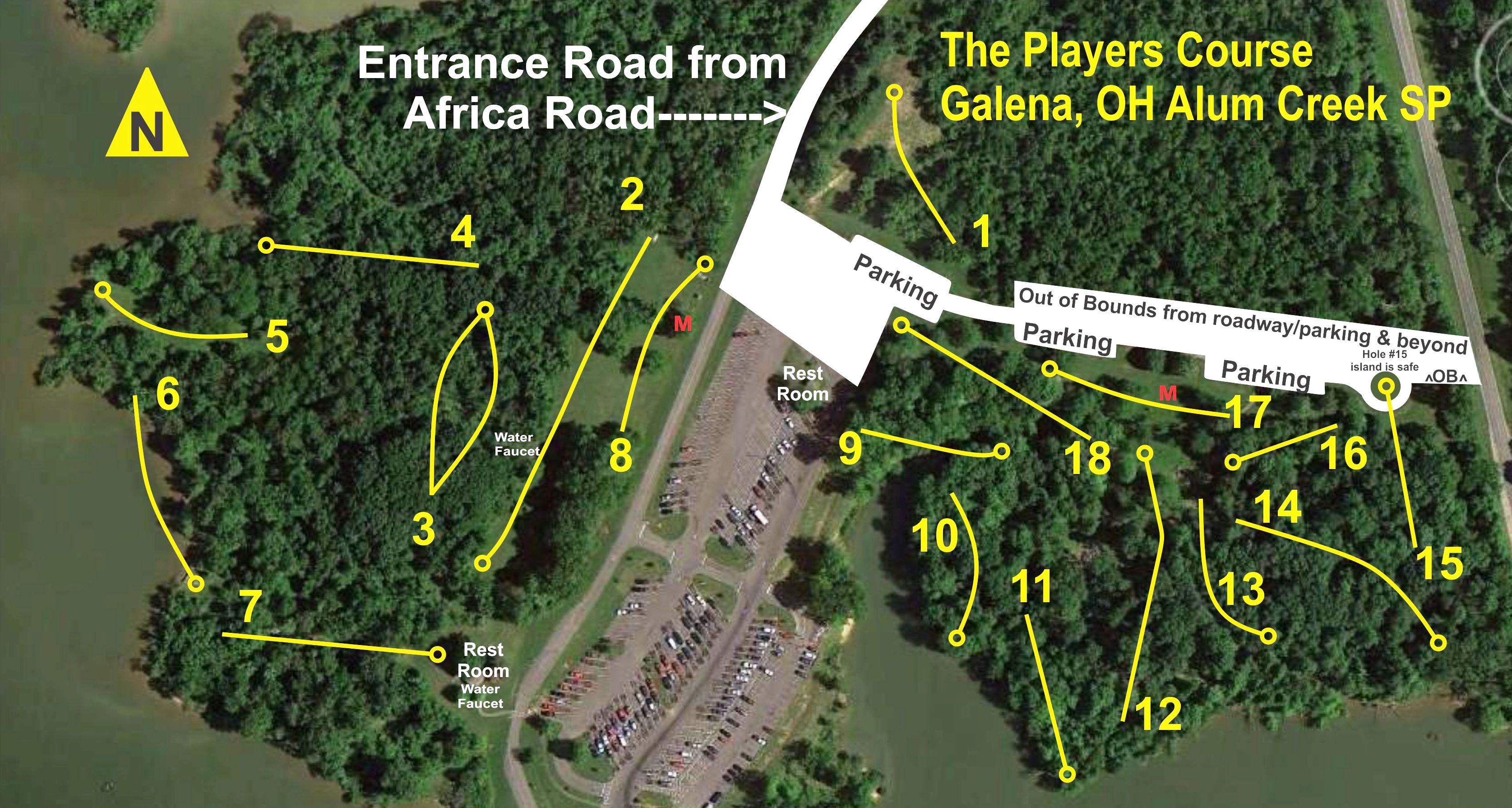 The Players Course at Alum Creek Professional Disc Golf Association