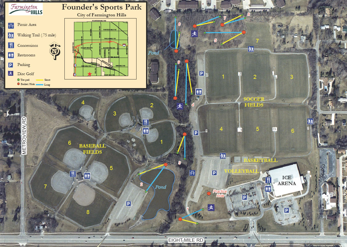 The Farm at Founder's Sports Park Professional Disc Golf Association