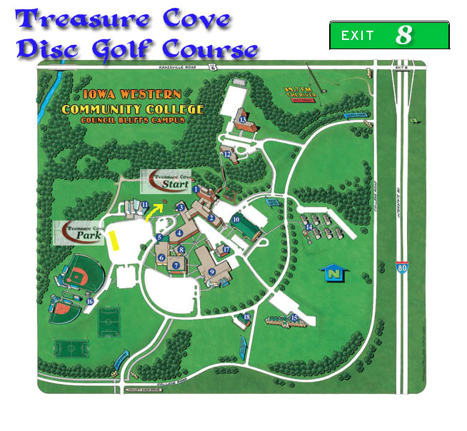 Treasure Cove Disc Golf Course Professional Disc Golf Association