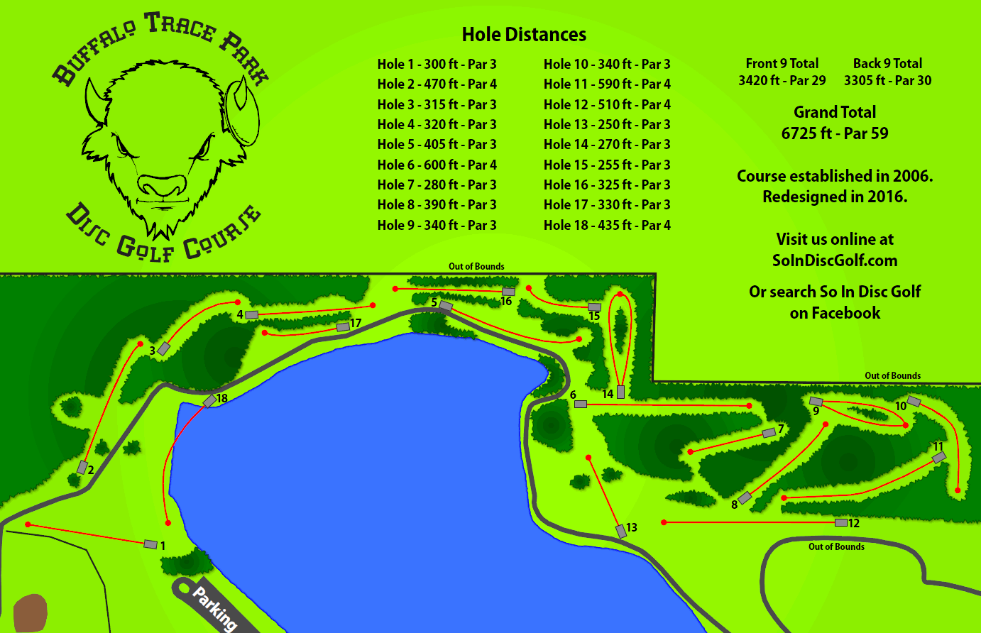 Buffalo Trace Park Professional Disc Golf Association