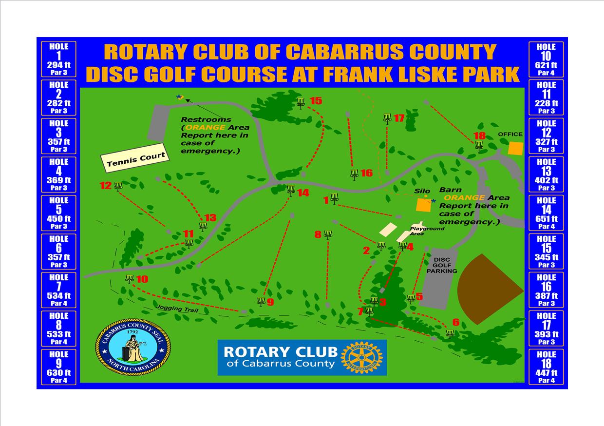 Frank Liske Park Map Frank Liske Park | Professional Disc Golf Association