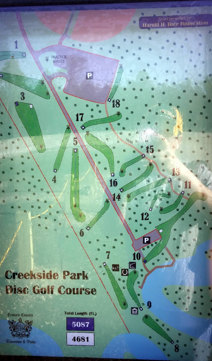 Creekside Park Professional Disc Golf Association