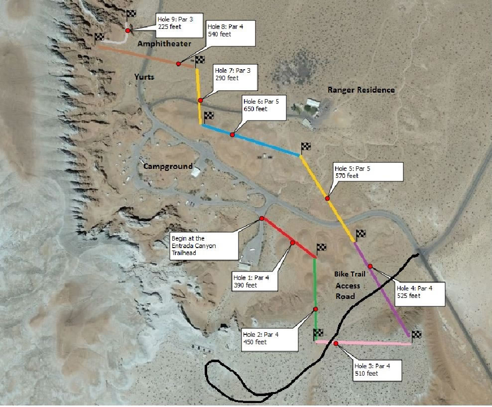 Goblin Valley State Park Map