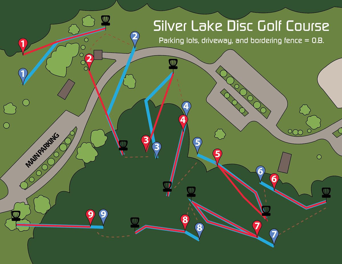 Silver Lake Disc Golf Course Professional Disc Golf Association