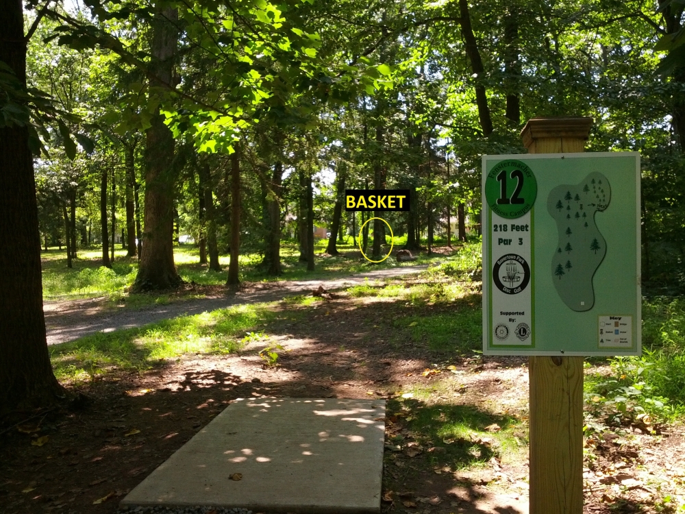 Boyertown Park Disc Golf Professional Disc Golf Association