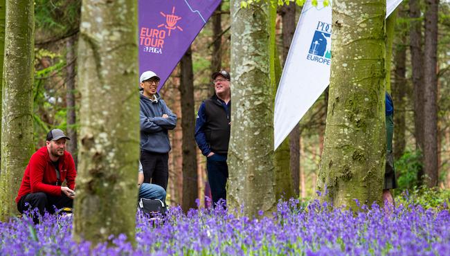 Players at the Scottish Masters