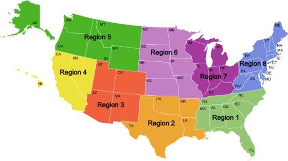 USDGC Qualifying Regions