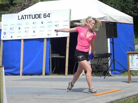 Top European Woman at the 2012 Stockholm Open, Ragna Bygde